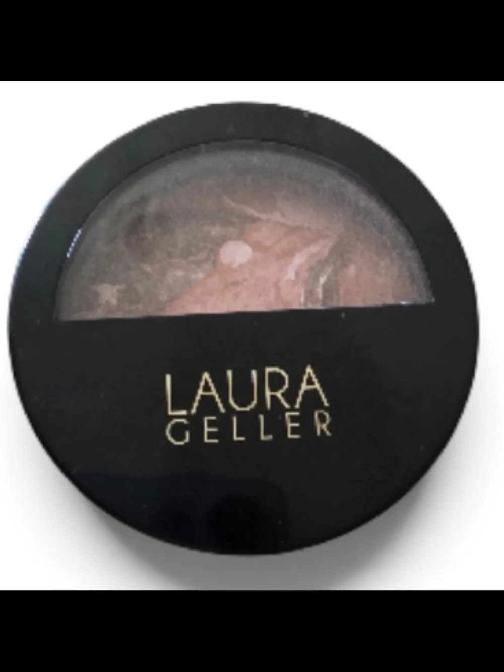 Laura Geller Baked Blush -n-Bronze Marblized 2 In 1 Ginger Bronze Finish 0.30 Oz